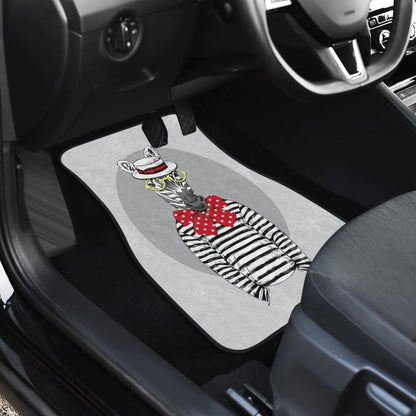 Need Friend For Travel, Why Not A Zebra Car Floor Mats