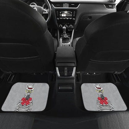 Need Friend For Travel, Why Not A Zebra Car Floor Mats