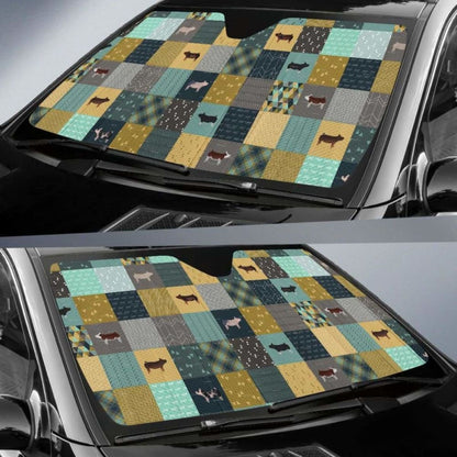 Auto Sun Shades - Pig