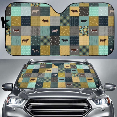 Auto Sun Shades - Pig