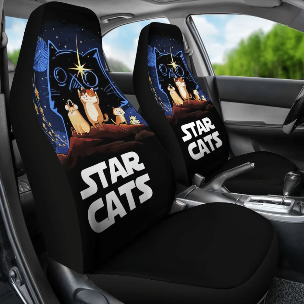 Star Cats Star Wars  Fan Art Car Seat Cover