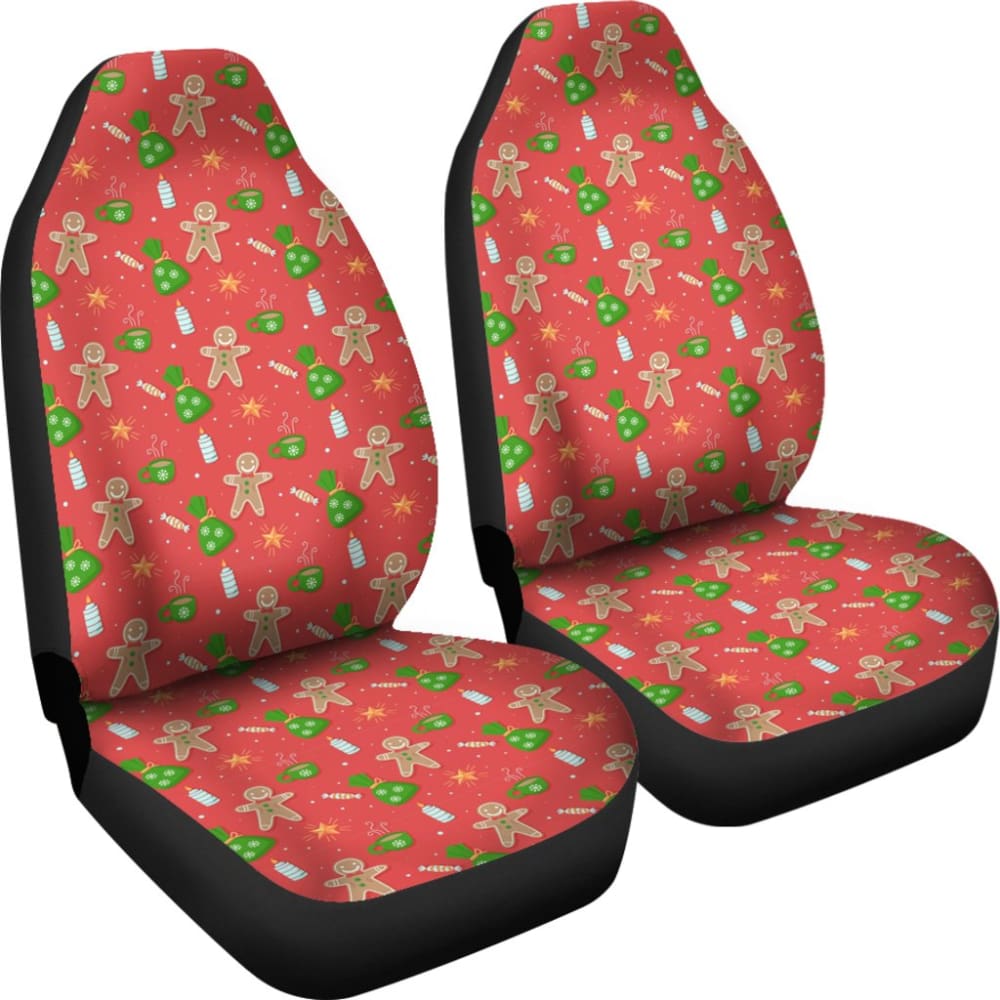 Christmas Gingerbread Xmas Style Car Seat Covers