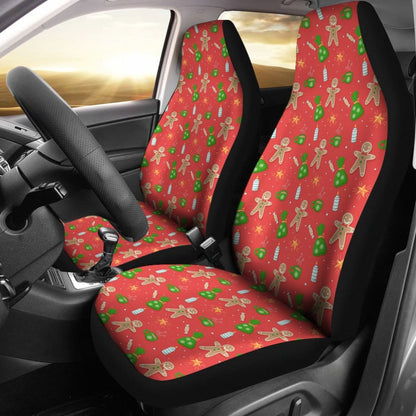Christmas Gingerbread Xmas Style Car Seat Covers
