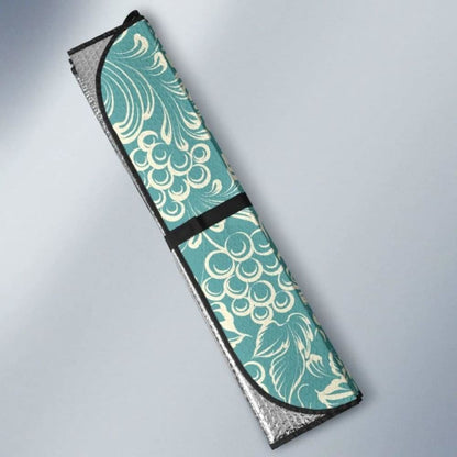 Classic Hand Drawn Grape Pattern Car Auto Sun Shades
