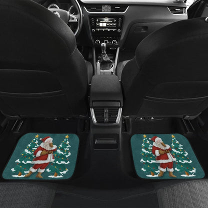 Christmas Santa Claus Custom Car Accessories Car Floor Mats