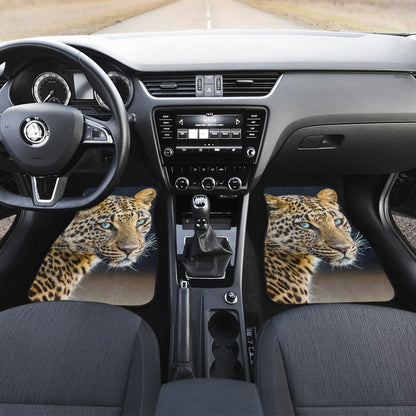 Leopard Print Car Accessories Decoration Car Floor Mats