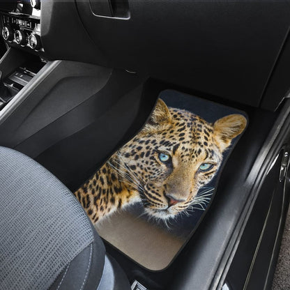 Leopard Print Car Accessories Decoration Car Floor Mats