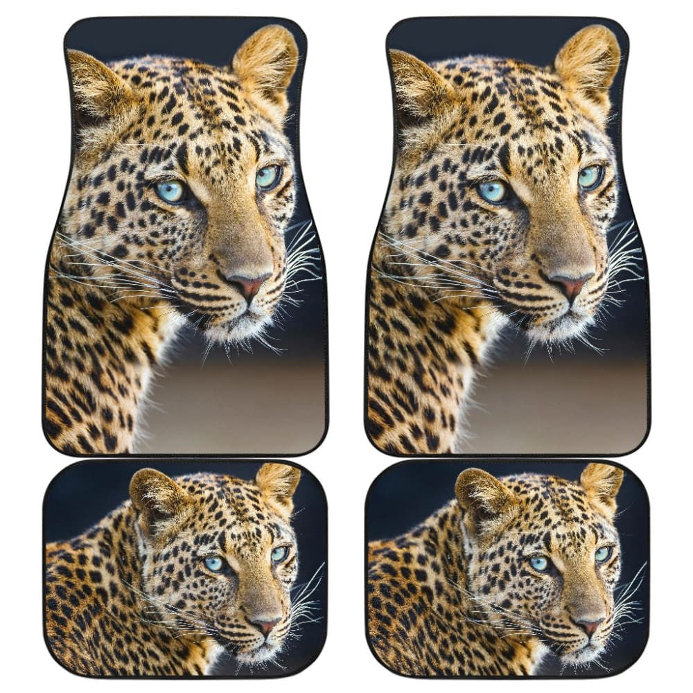 Leopard Print Car Accessories Decoration Car Floor Mats