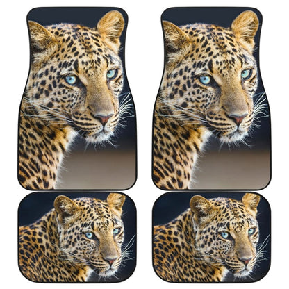 Leopard Print Car Accessories Decoration Car Floor Mats