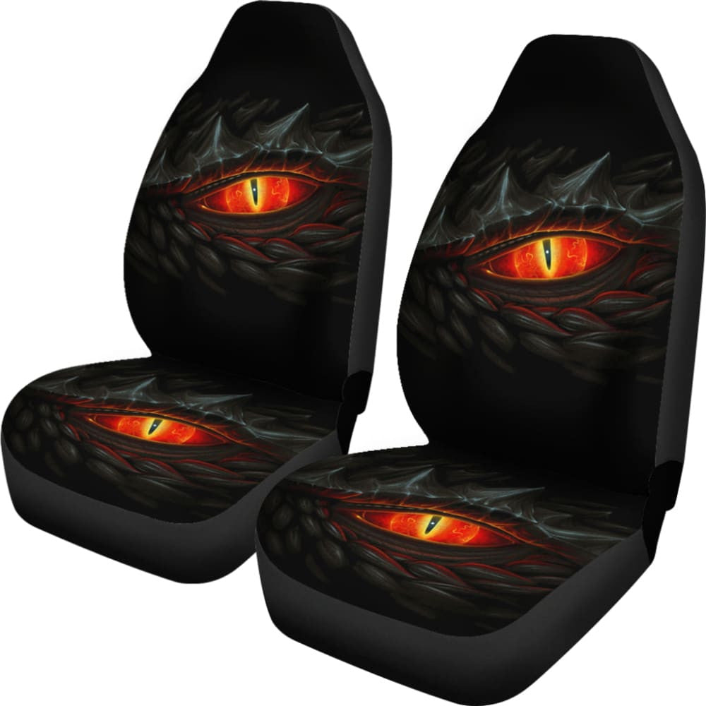 Fire Dragon Eye Custom Car Accessories Car Seat Covers