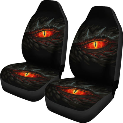 Fire Dragon Eye Custom Car Accessories Car Seat Covers