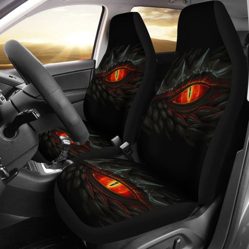 Fire Dragon Eye Custom Car Accessories Car Seat Covers