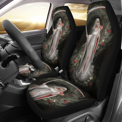 Romantic And Deadly Queen Grim Reaper Car Seat Covers