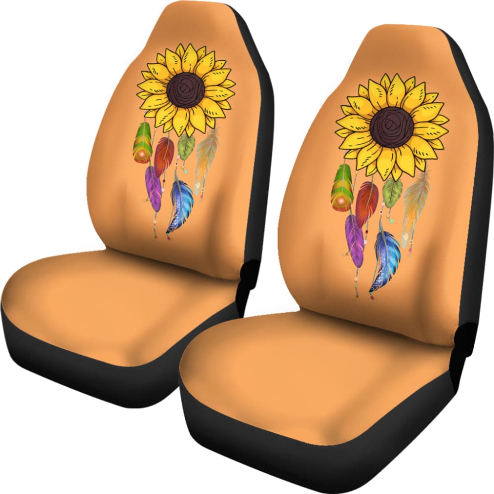 Native American Car Seat Covers Custom Dreamcatcher Car Accessories