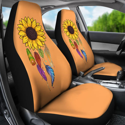 Native American Car Seat Covers Custom Dreamcatcher Car Accessories