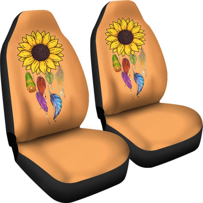 Native American Car Seat Covers Custom Dreamcatcher Car Accessories