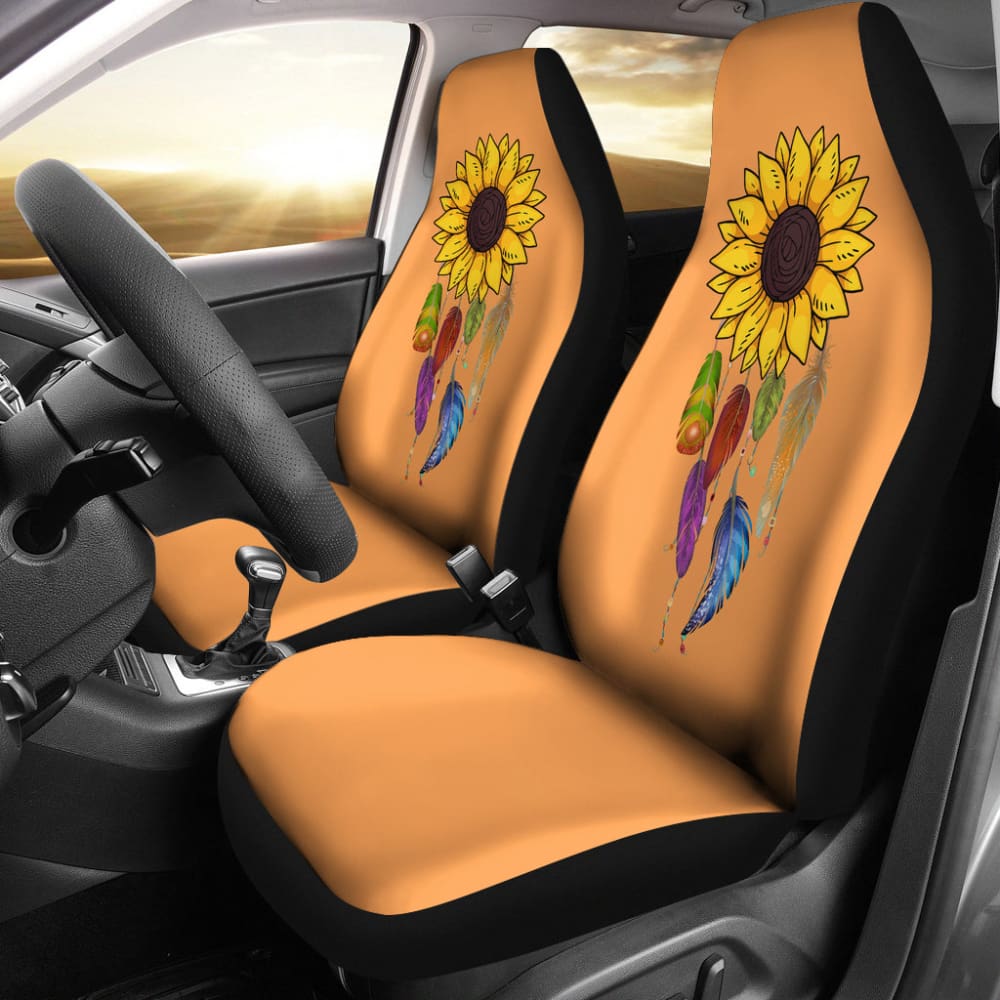 Native American Car Seat Covers Custom Dreamcatcher Car Accessories