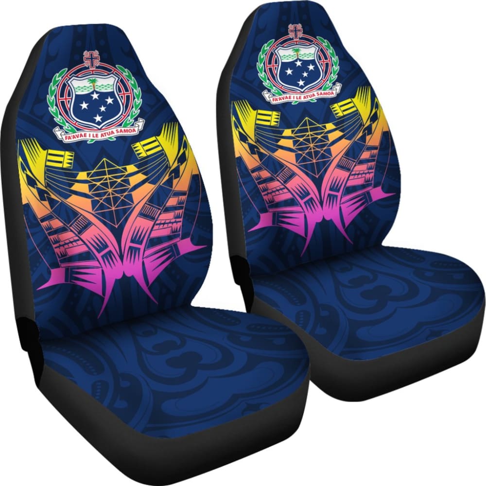 Polynesian Samoa Car Seat Covers