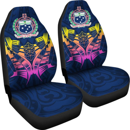 Polynesian Samoa Car Seat Covers
