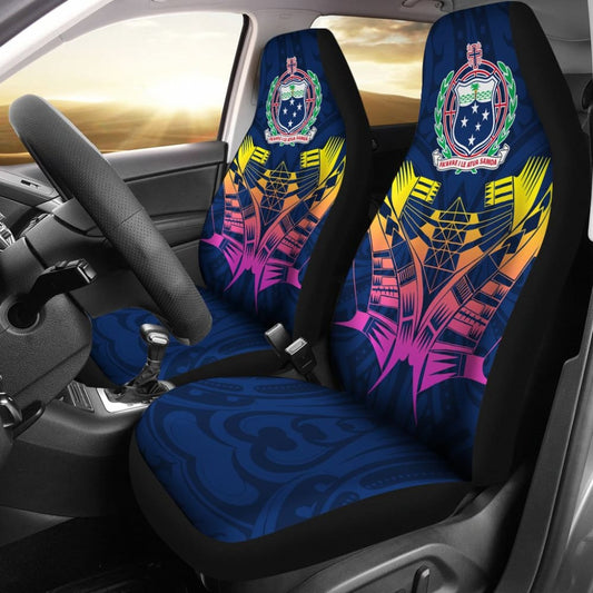 Polynesian Samoa Car Seat Covers