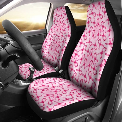 Amazing Breast Cancer Car Seat Covers