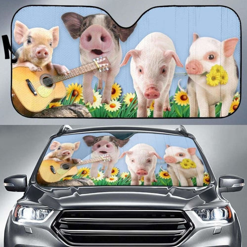 Auto Sun Shades - Pig