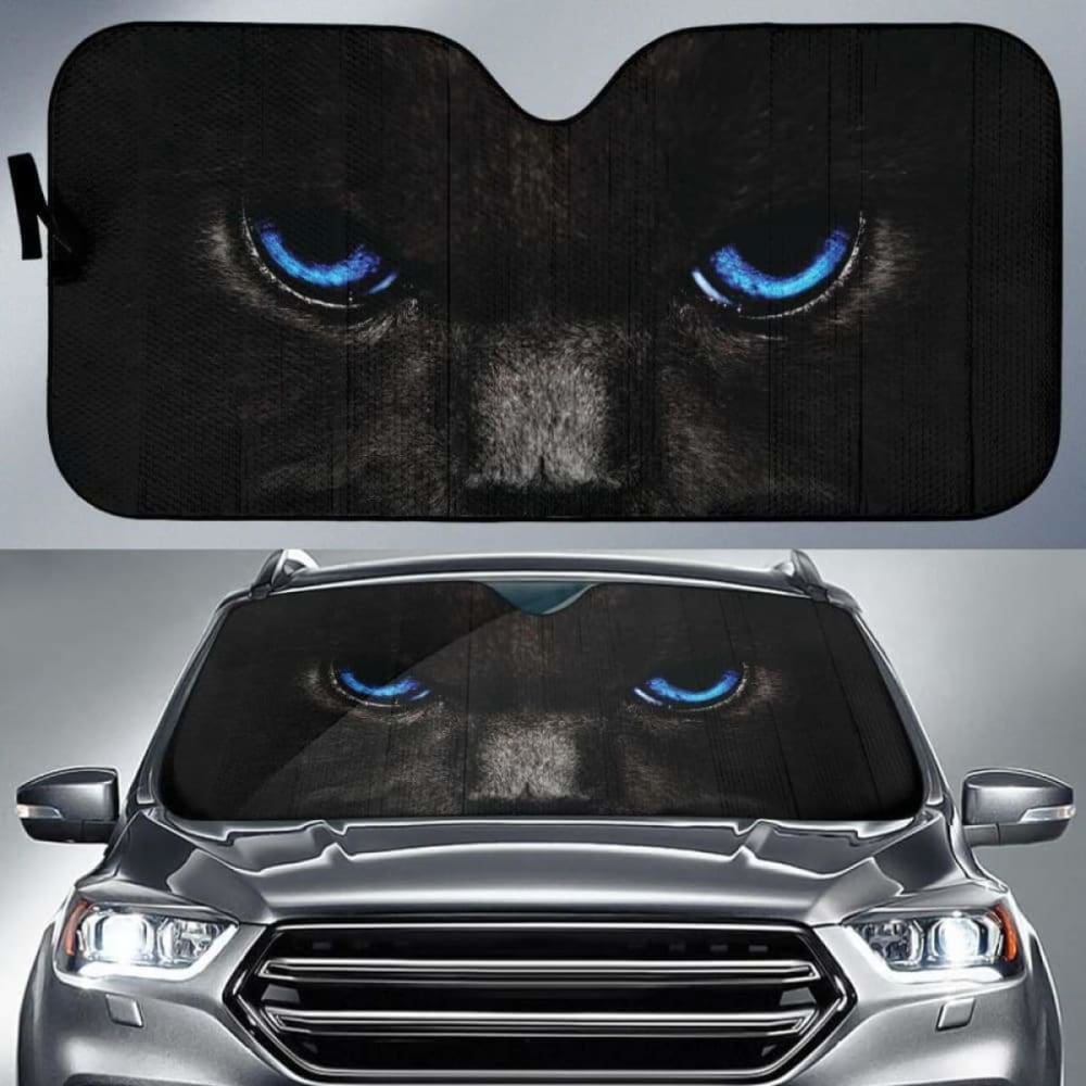 Dark Animals Eyes Car Sun Shades