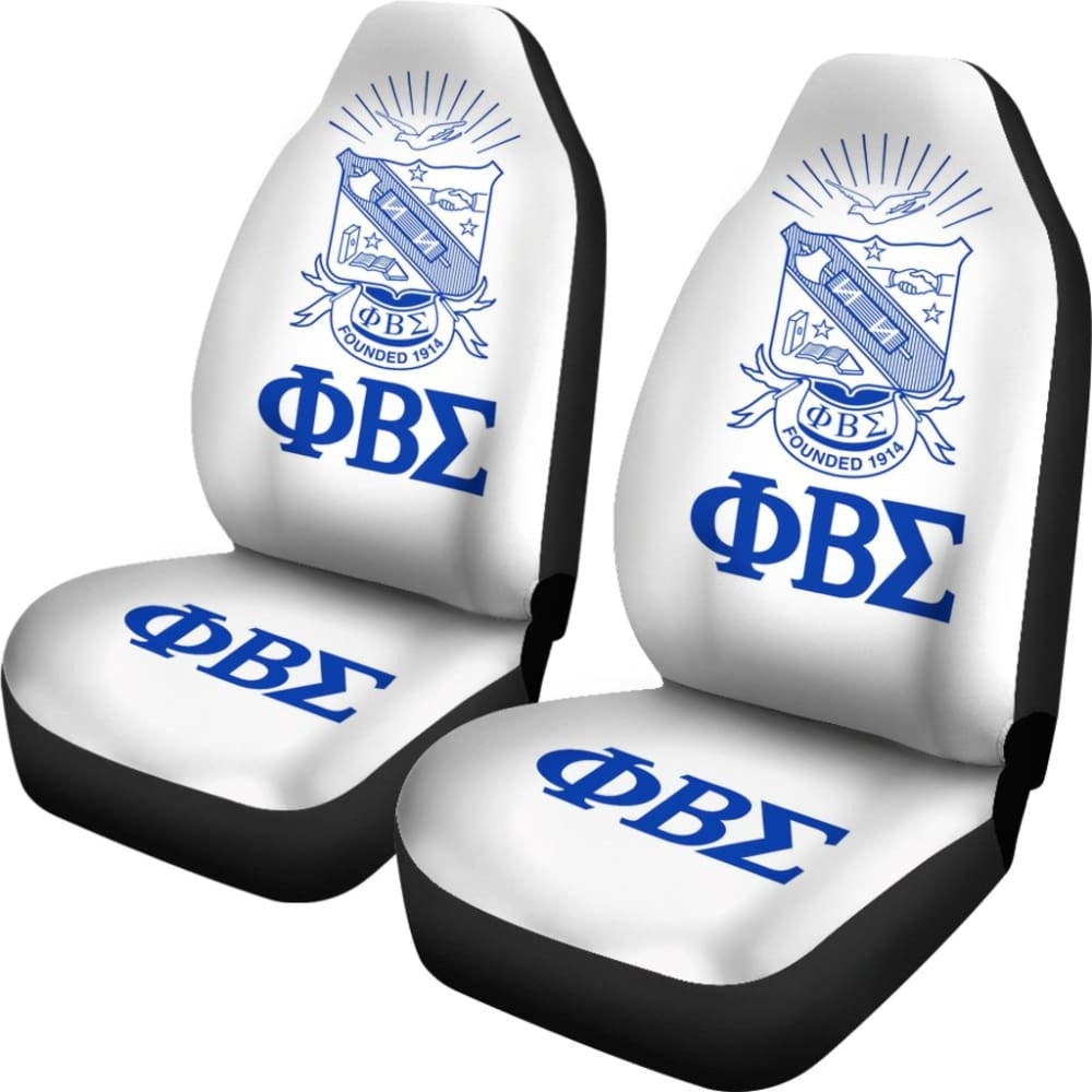 Phi Beta Sigma Car Gear Gift Ideas Car Seat Covers