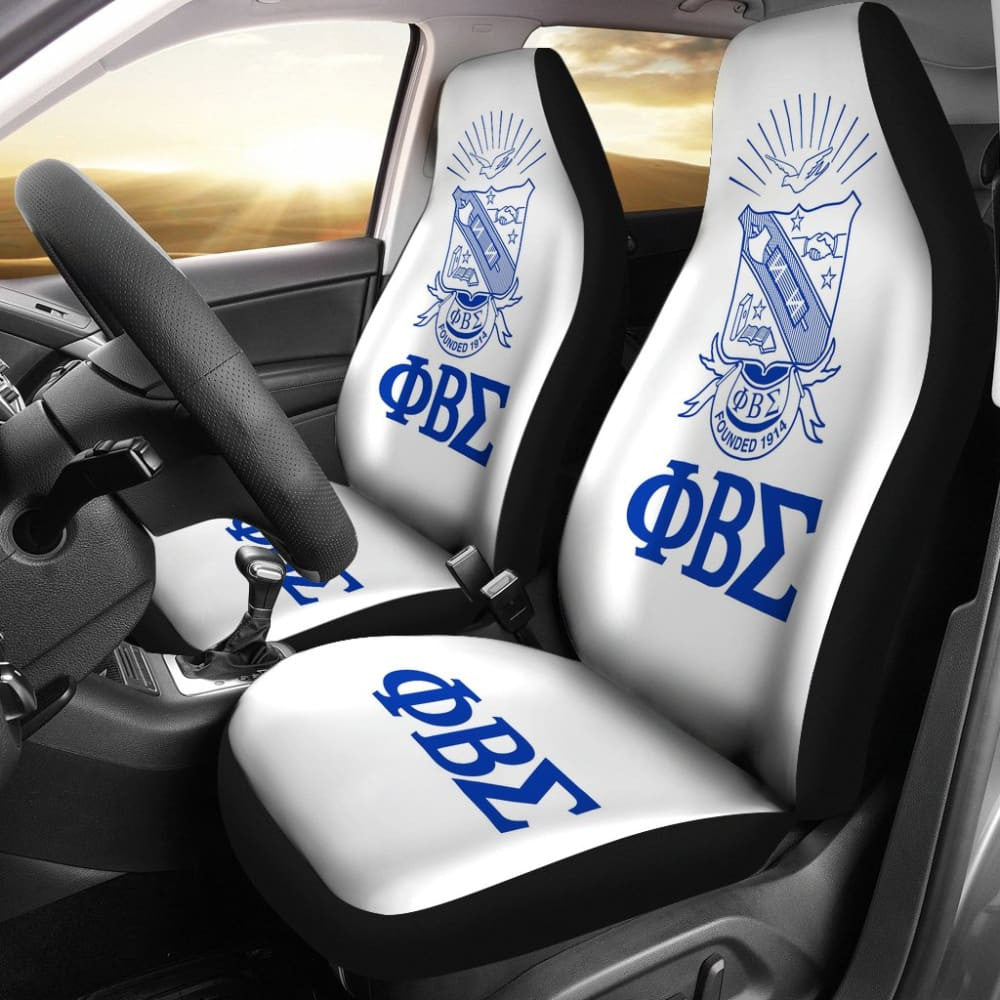 Phi Beta Sigma Car Gear Gift Ideas Car Seat Covers