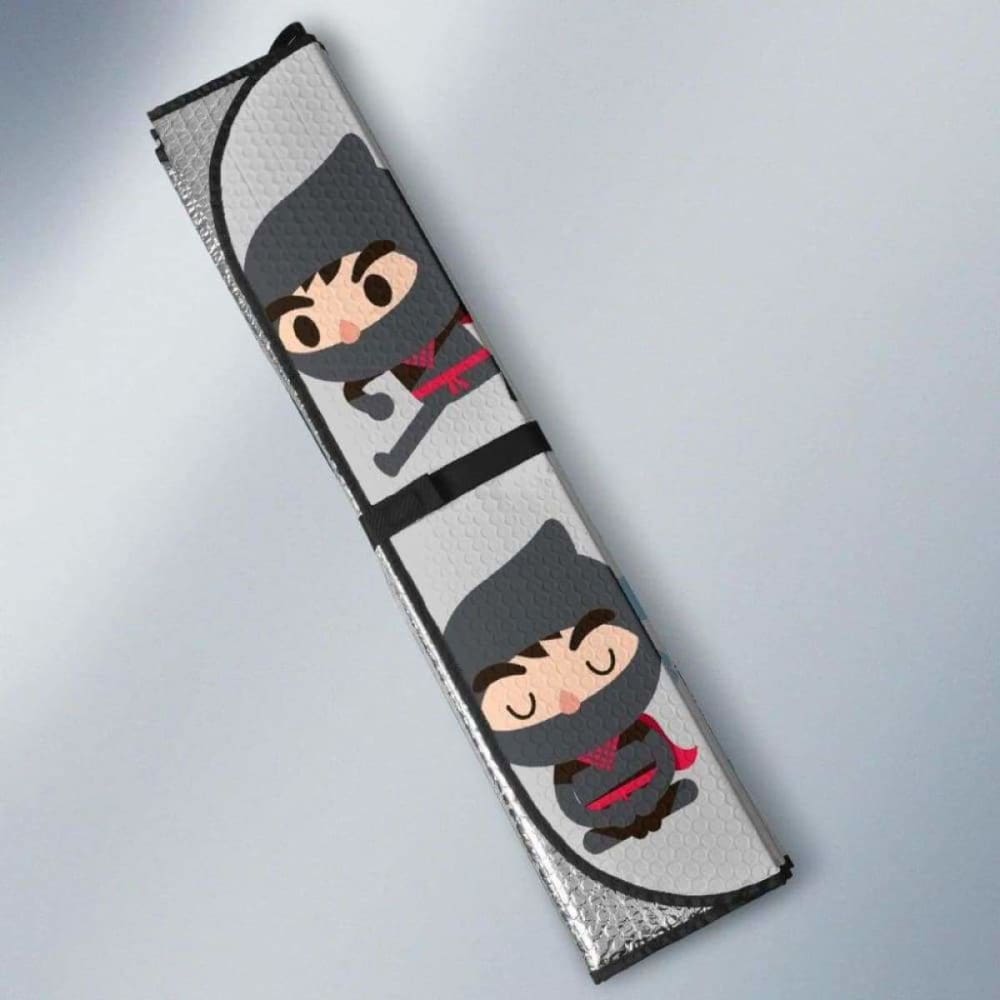 Cute Ninja Pattern Car Auto Sun Shades