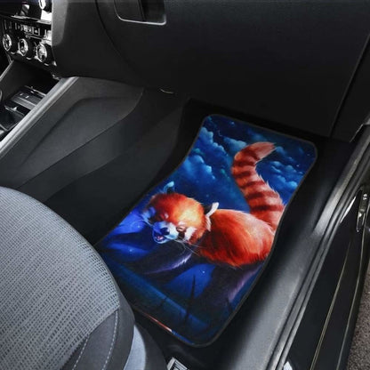 Red Mink Moutain Japan Animal Car Floor Mats