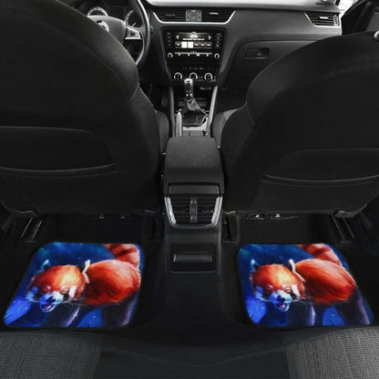 Red Mink Moutain Japan Animal Car Floor Mats