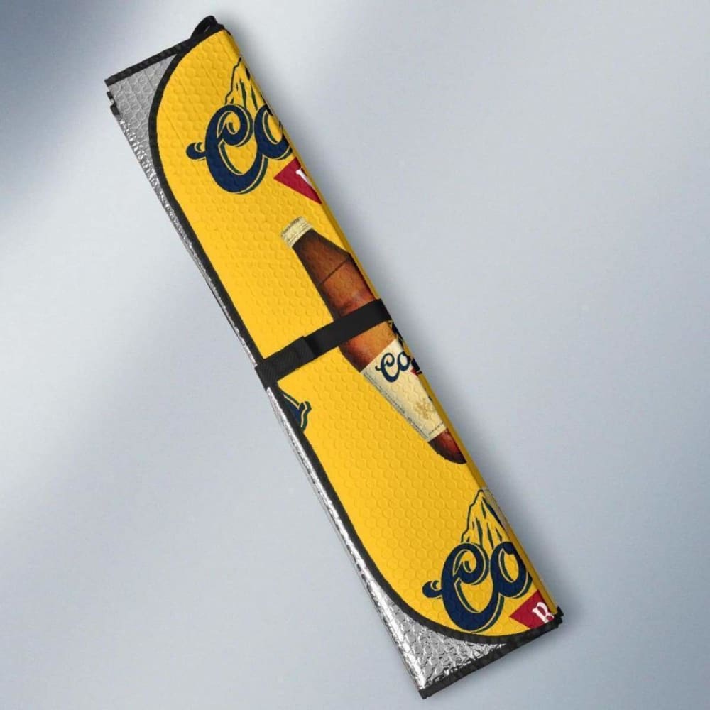 Coors Banquet Car Sun Shade Auto Sun Visor For Beer Lover