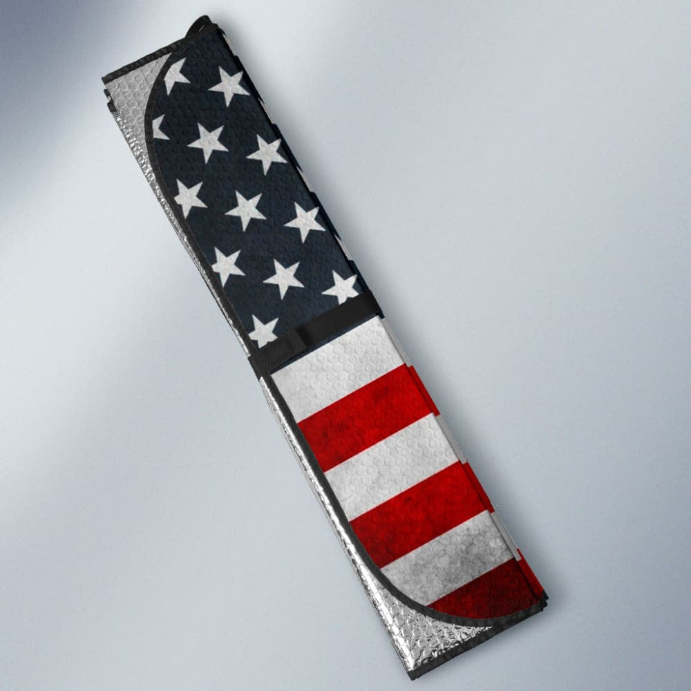 Pabst Blue Ribbon Car Auto Sun Shades American Flag Beer Lover