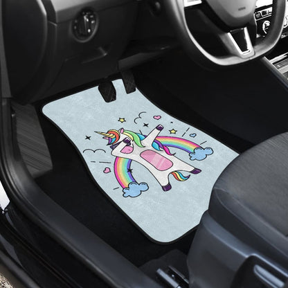 Pride LGBT Custom Funny Unicorn Love Car Floor Mats