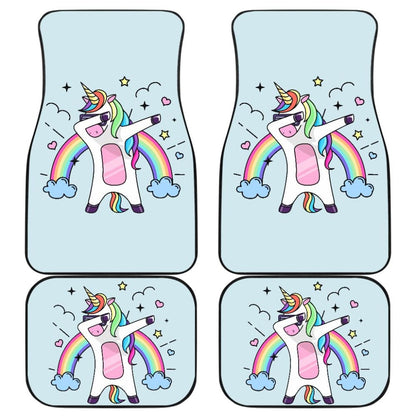 Pride LGBT Custom Funny Unicorn Love Car Floor Mats