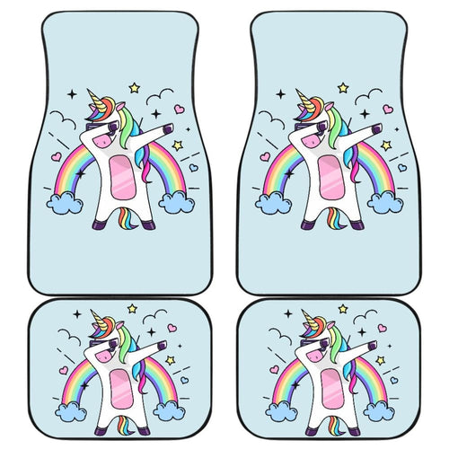 Pride LGBT Custom Funny Unicorn Love Car Floor Mats