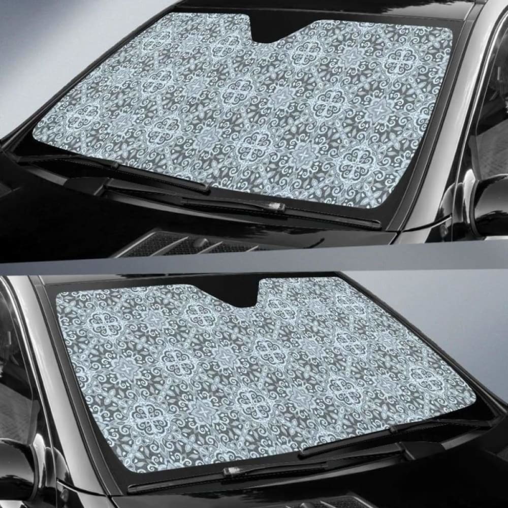 Traditional Indian Element Pattern Car Auto Sun Shades