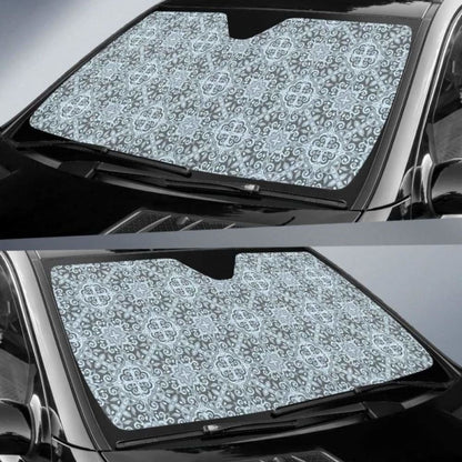 Traditional Indian Element Pattern Car Auto Sun Shades