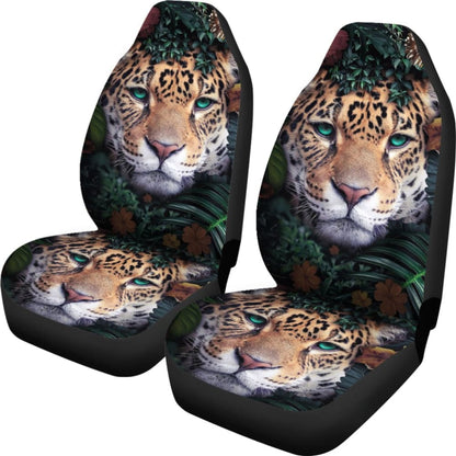 Amazing Leopard Print Car Seat Covers