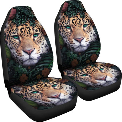 Amazing Leopard Print Car Seat Covers
