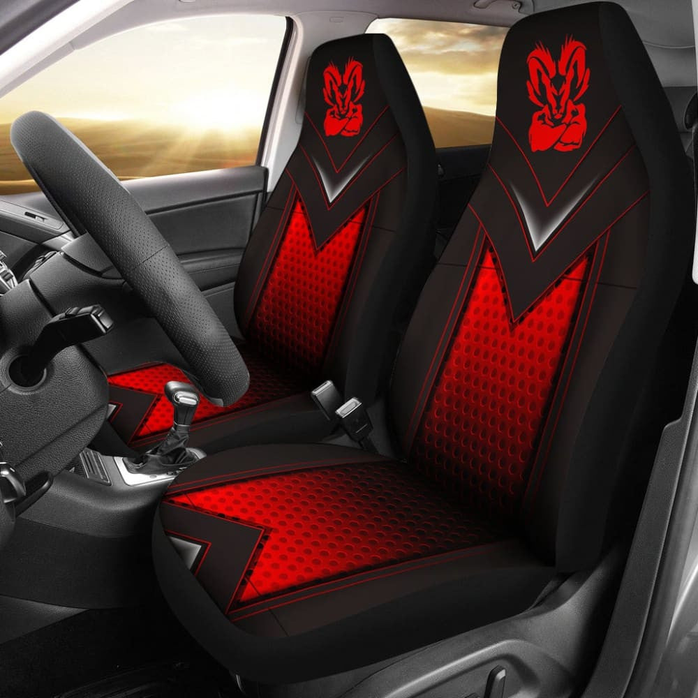 Amazing Black And Red Dodge Ram Car Seat Covers Custom