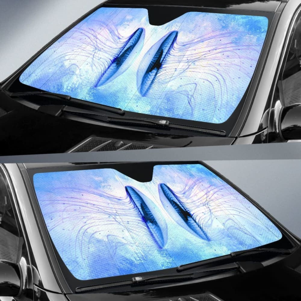 Car Sun Shade With Jellyfish, Sea Life Print