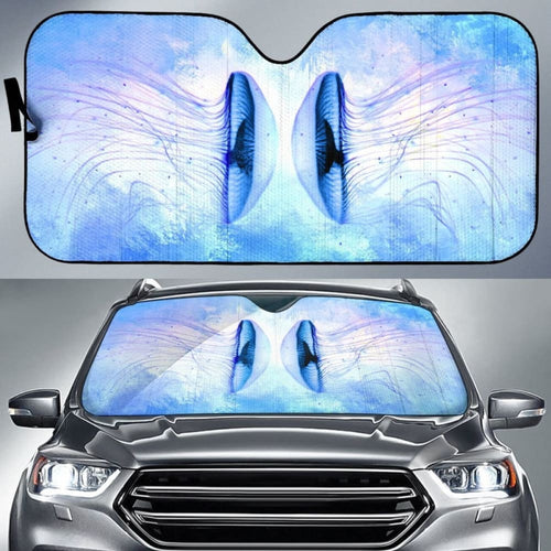 Car Sun Shade With Jellyfish, Sea Life Print
