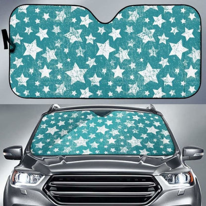 Vintage Star Pattern Car Auto Sun Shades