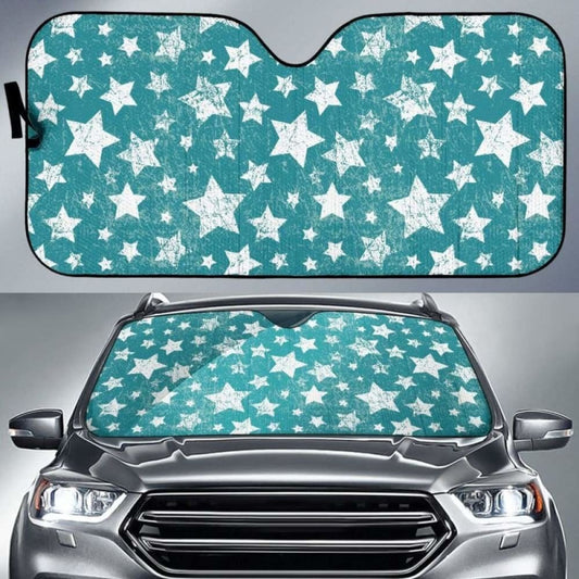 Vintage Star Pattern Car Auto Sun Shades