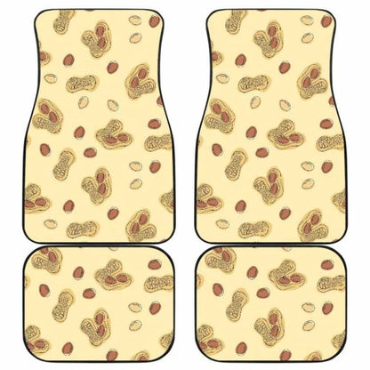 Peanuts Design Pattern Front And Back Car Mats