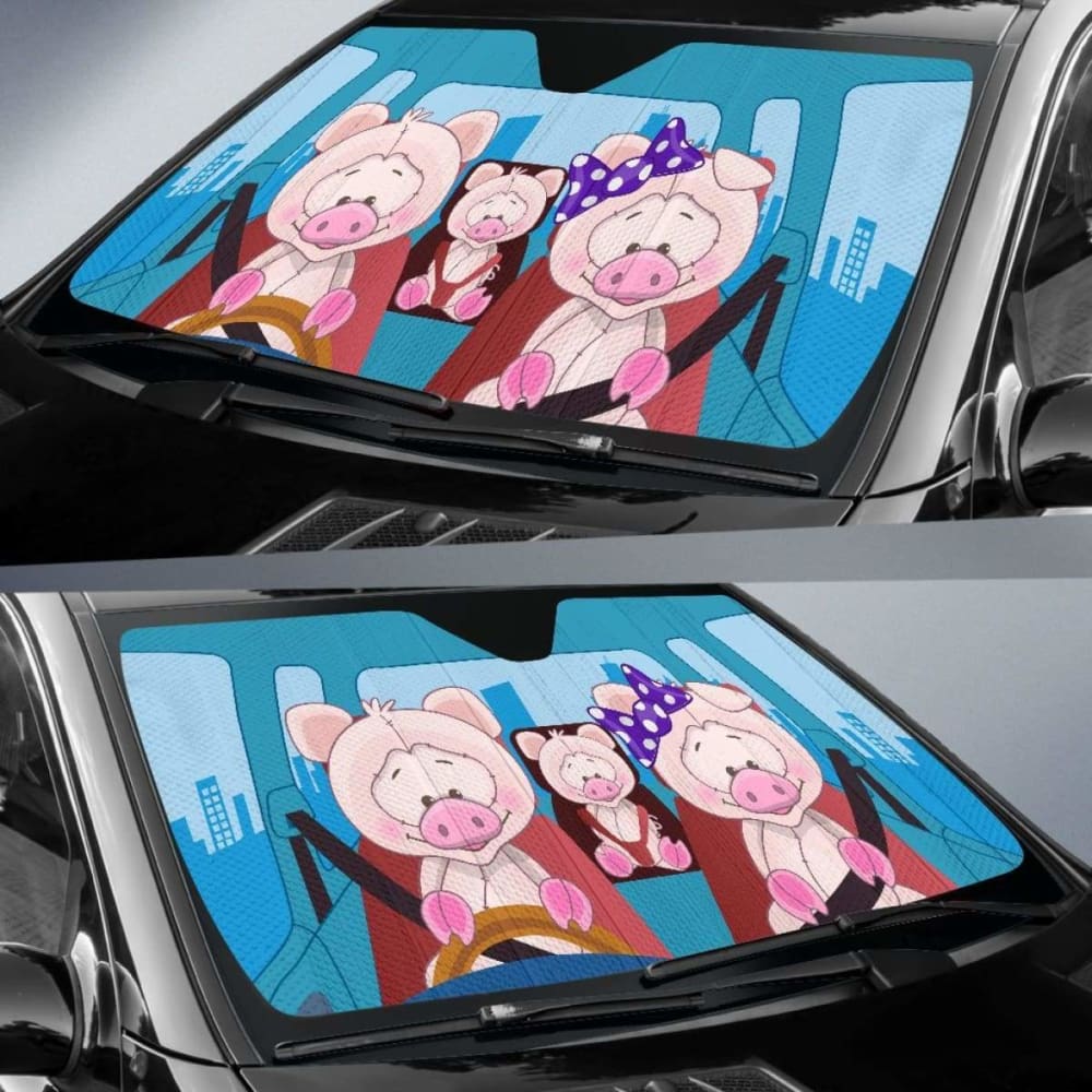 Auto Sun Shades -  Pig