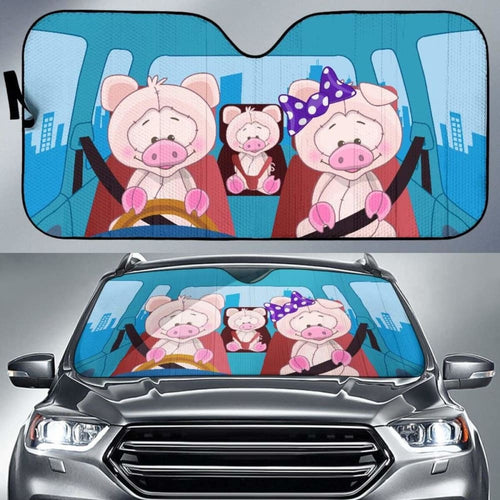 Auto Sun Shades -  Pig