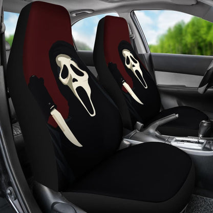 Scream Ghostface Car Seat Covers